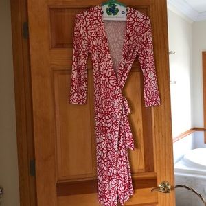 DVF wrap dress